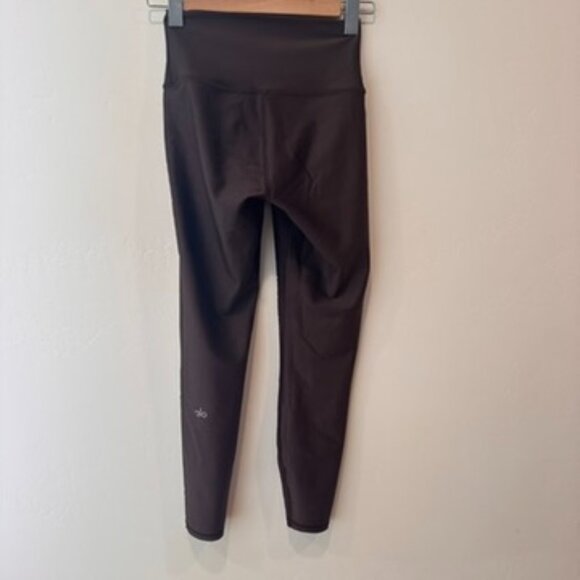 ALO 7/8 High-Waist Airlift Legging Espresso Size XS - Picture 2 of 3